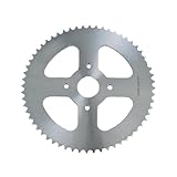 AlveyTech #40/41/420 Chain - 60 Tooth Rear Mini Bike Sprocket Compatible With Coleman CT200U CT200U-EX BT200X KT196 Baja Warrior Massimo MB200 212cc 196cc 200cc 6.5hp Powersports Parts, Better Torque
