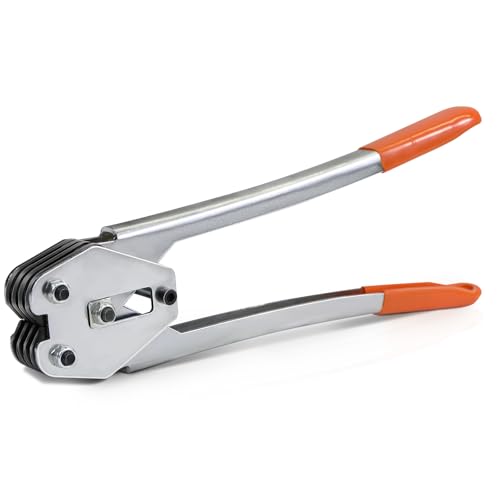 Image of Strapping Sealer /Crimper for 1 /2 inch Polypropylene (PP) Strapping Band Manual Banding Tool with 15 inch Extended