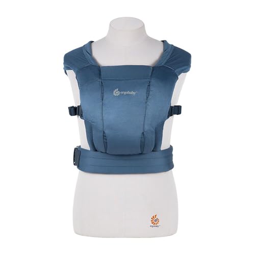 Image of Ergobaby Embrace Newborn Baby Carrier, Soft, Cosy & Lightweight Carrier, Ergonomic Head & Neck Support, Adjustable Waistbelt & Cross Straps, 2 Carry Positions 3-11 Kgs, 0-12 Months