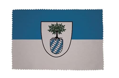 U24 Brillenputztuch Nußloch Fahne Flagge Glasreinigungstuch Microfasertuch