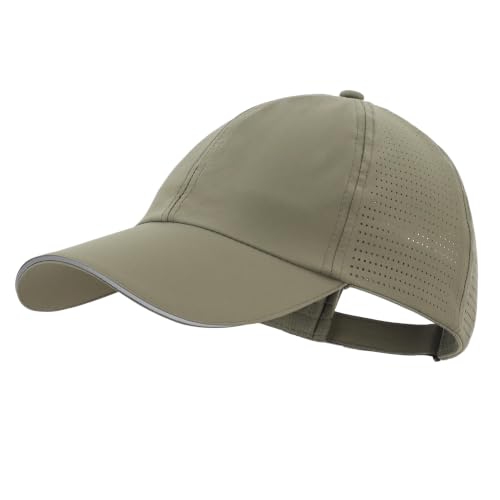 Image of Home Prefer Reflective Water Repellent Quick Dry Airy UPF50+ Sun Hat for Men Women Outdoor Sports Baseball Caps Unisex