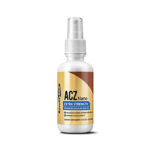 Results RNA ACZ Nano Advanced Cellular Zeolite Extra Strength | Great for Total Body Detoxification and Immune System Support(4 Ounce)