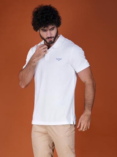 Image of Zvezda Men's Cotton Polo T-Shirt /European Fit /Half Sleeve Casual Wear for Daily Use /Soft Breathable Fabric /Stylish & Comfortable Polo for Office, Outing & Everyday Wear