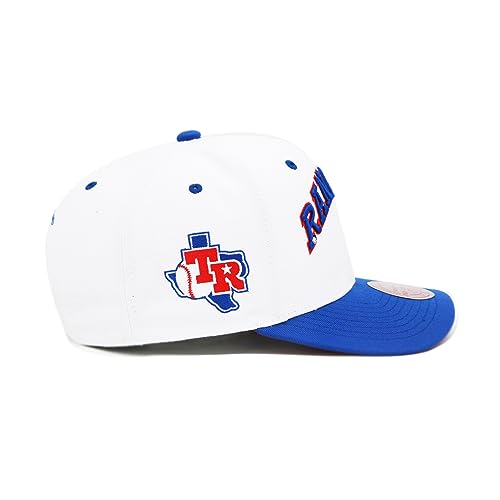 Mitchell & Ness Texas Rangers Cooperstown MLB Gorra Snapback Blanca miniatura 2