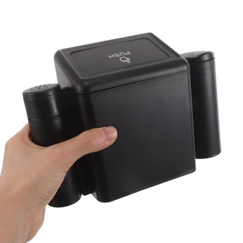 Cubo de basura para coche hermético con cenicero integrado de ABS rígido 5