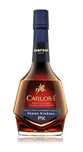 Carlos I Brandy Pedro Ximénez aus Jerez 40,3% (1 x 0,7l) - Brandy Solera Gran Reserva aus Spanien - Hergestellt aus… - Image 3