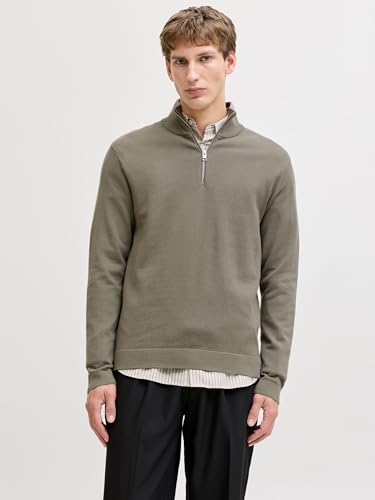 JACK & JONES Jprblamilano Spring Knit Half Zip Sn – Ansicht 2