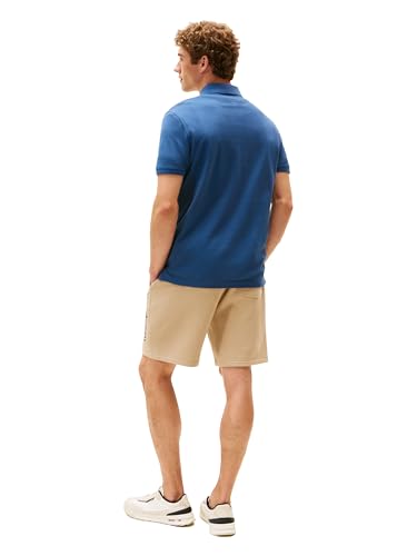 Image of Tommy Hilfiger Men's Short Sleeve Polo Shirts in Regular Fit With Stretch and Organic Pique Cotton