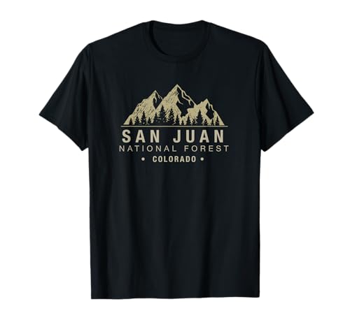 Colorado Souvenir San Juan National Forest T-Shirt