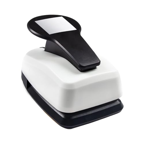 Perforadora de papel cuadrado - 15 x 9 x 6 cm de metal, herramienta de creación de agujeros, manualidades de scrapbooking | Perfecto para la fabricación de tarjetas, proyectos artísticos, diario de