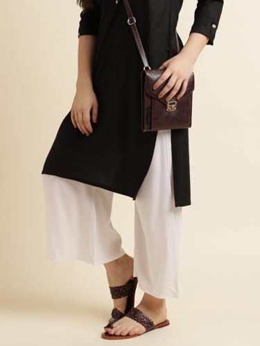 Image of Fabclub Women's Heavy Rayon Solid Plain Palazzo