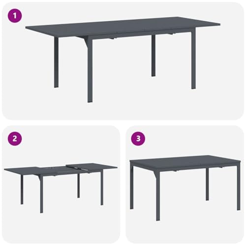Table à dîner d'extérieur chic pour vos déjeuners de jardin - 8