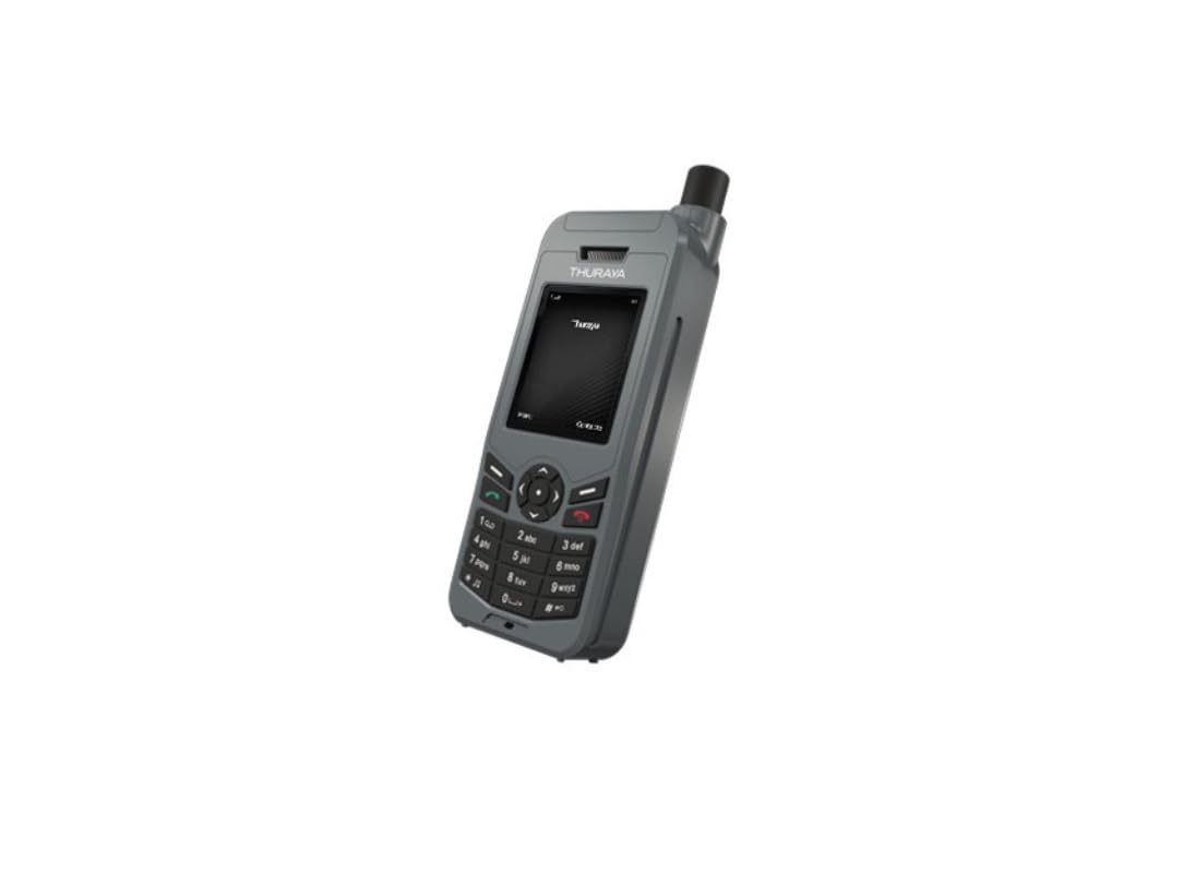 OSAT Telefono satellitare Thuraya XT-LITE + SIM Prepaid NOVA con 60 unità | Validità di 365 giorni | Copertura vocale e SMS per comunicazioni remote e di emergenza