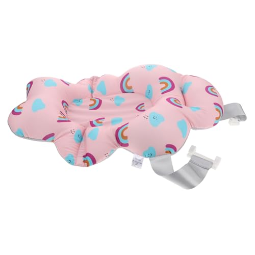 Alasum ベビーバス用サポートクッション 乳児用バス 新生児から使用可能な入浴補助マット 設計で快適なシャワー体験