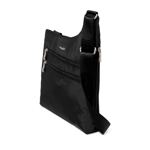 Baggallini Drift Slim Crossbody Bag for Women 10.6"x13" Lightweight Water-Resistant Travel Handbags RFID Card Slots2