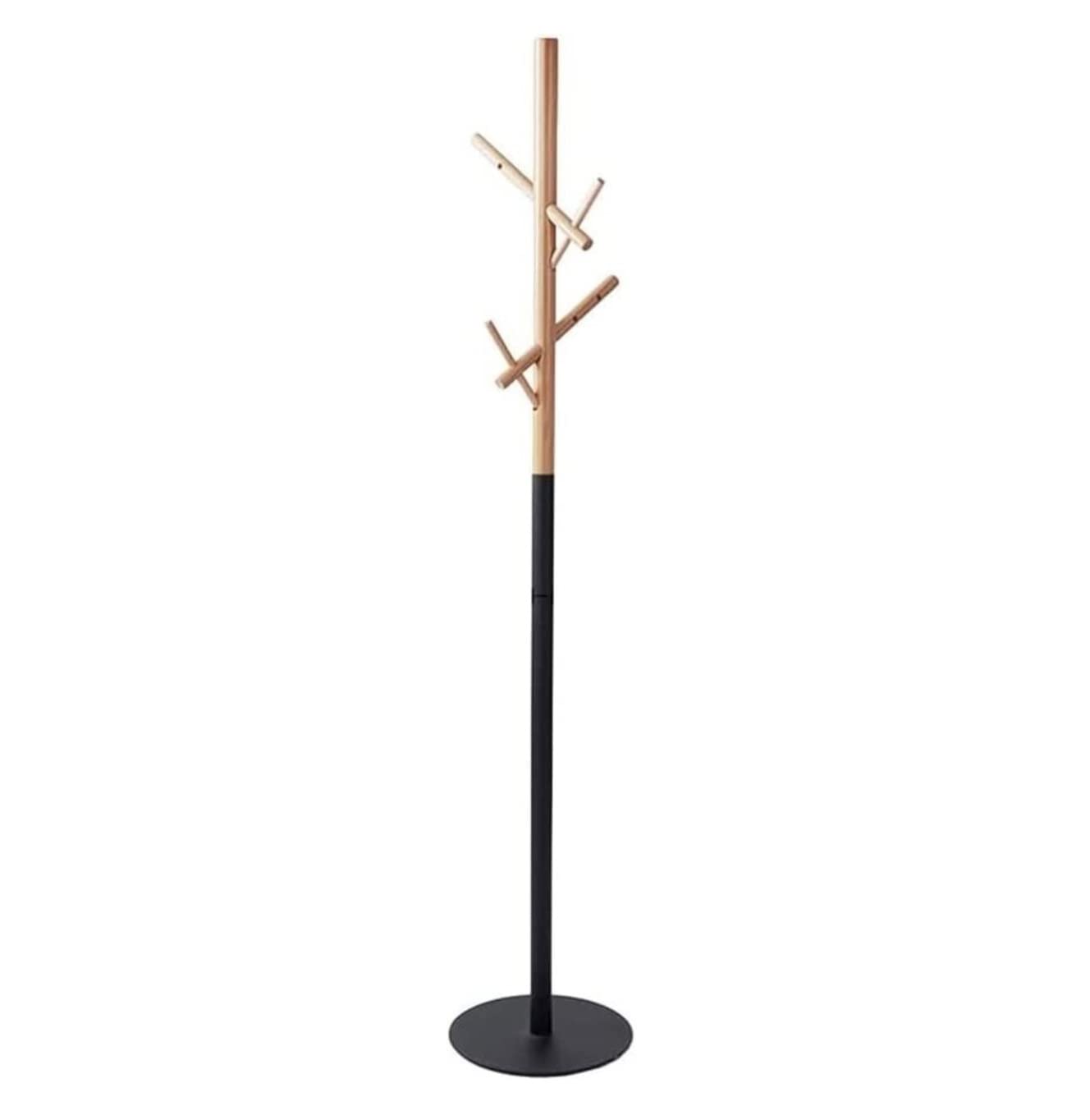 Wieszaki Stojące Wolnostojący Solidny Wieszak Na Ubrania Z Ciężką Podstawą I Haczykami Stojak Na Płaszcze Do Sypialni W Przedpokoju Wieszak na Ubrania (Color : C, Size : 170 * 33cm)