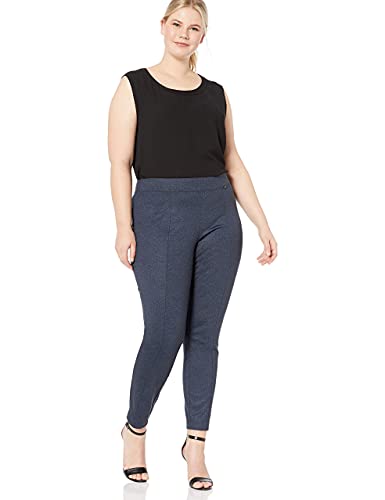 Anne Klein Women's Size Plus Slim Compression Pant4
