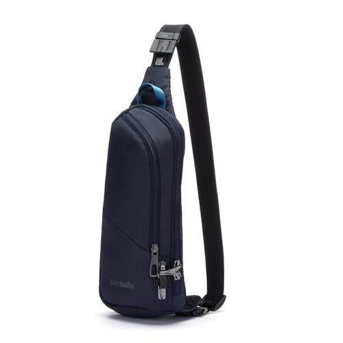Pacsafe Vibe 150 2.5 Liter Anti Theft Crossbody Pack-Lockable Zippers, RFID Safe3