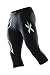 2XU Men's Compression 3/4 Tights Black/Silver Small)
