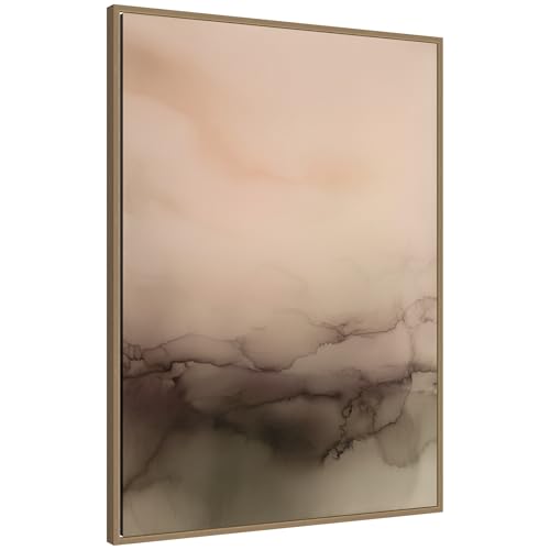 Kate and Laurel Framed Canvas Wall Art Print Dawn No. 3 by Amy Lighthall