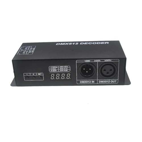 Décodeur LED DMX512 4 canaux pour une gradation RGBW fluide sans scintillement