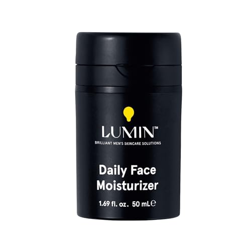 Lumin - Daily Face Moisturizer for Men - Mens Face Lotion, Men's Skin Care, Ideal for normal & combination skin, 50ml, 1-Pack