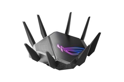 ROG Rapture GT-AXE16000 - Router da Gioco Wi-Fi 6E (802.11ax) quad-band Estendibile con 6 GHz, Due Porte 10G, WAN 2.5G, VPN Fusion, Triplo Livello di Accelerazione di Gioco - Router - Immagine 3