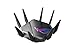 ASUS ROG Rapture GT-AXE11000 Tri-Band Gaming kombinierbarer Router (Tethering als 4G und 5G Router-Ersatz, WiFI 6E, neues 6GHz-Band, 2,5G WAN/LAN-Port, kompatibel mit PS5, WAN-Aggregation)