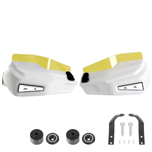 Protège-mains pour moto NMAX 155 en plastique noir résistant
