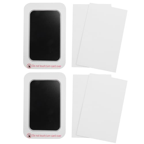 Roisin ペット犬プリント インク キット パッド 赤ちゃんの手形 足形 安全 DIY 手形 足形 お手入れ簡単 ペットのお土産 丈夫 取り付け簡単 ブラック