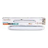 Tecnolite - Lámpara LED de Emergencia Portátil, Recargable, Luz de Día 6500 K, 0.8 Watts de Potencia