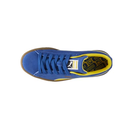 PUMA Kids Boys Suede Terrace Lace Up Sneakers Shoes Casual - Blue, Yellow4