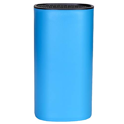 Soporte universal para cuchillos de cocina, soporte para cuchillos sin cuchillos, ahorro de espacio seguro, gran volumen, almacenamiento estable de cuchillos con ranura para tijeras Cover