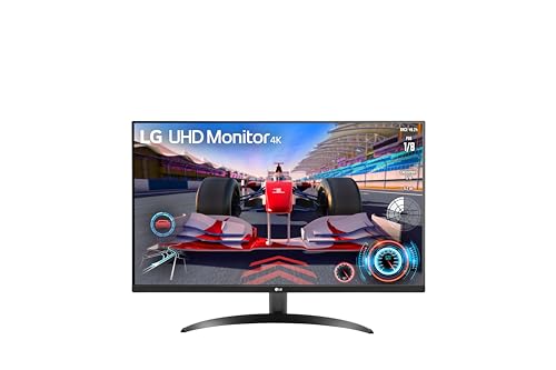 LG Ultrafine™ 32UR500K-B Ecran PC 4K 32' - Dalle VA résolution UHD (3840 x 2160), 4ms GtG 60Hz, HDR10, DCI-P3 90% (CIE1976), Mode Lecture, inclinable