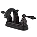 Kingston Brass GKB5615AL 4 in. Centerset Bathroom Faucet, Oil Rubbed Bronze