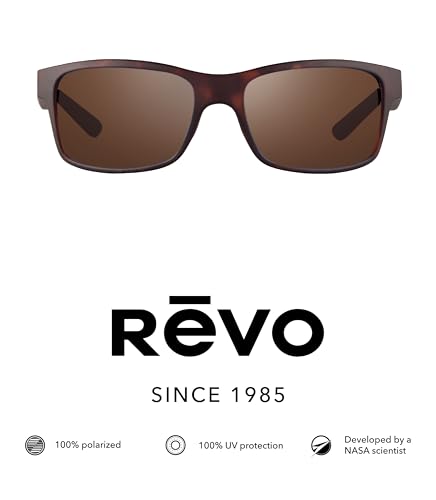 Revo Sunglasses Crawler XL: Polarized Performance Rectangle Sport Wrap Frame2