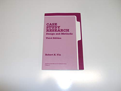 Case Study Research: Design and Methods (Applied Social Research Methods) view 2