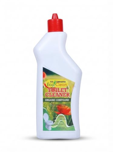 Image of Ecoclean Organic Toilet Cleaner 500ml - Good for septic system | Citrus Smell, Eco Friendly, Bio enzyme, Natural Toilet Cleaner