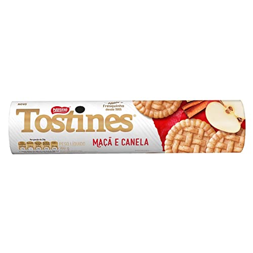 Biscoito TOSTINES Maçã e Canela 160g