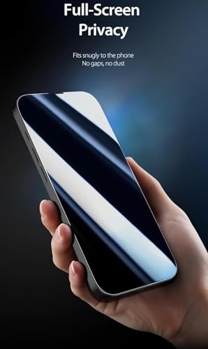 Image of Tempered Glass Screen Protector (For iPhone 16 (Privacy))