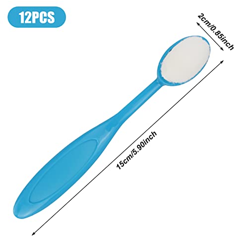 Ink Blending Brushes 12Pcs Set - Colorful Painting Brushes for Paper Crafts, Cardmaking & Scrapbooking