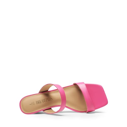 Image of DREAM PAIRS Womens Slides Slip On Wedge Sandals