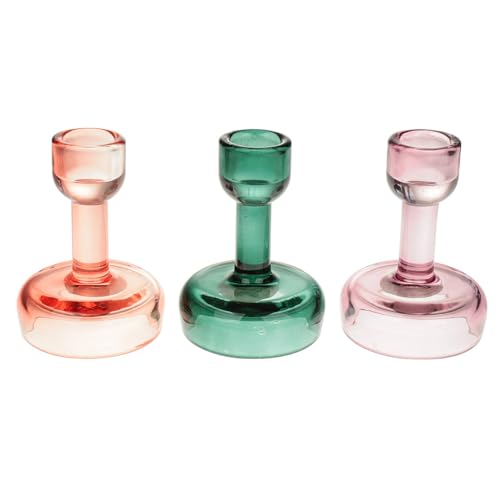 Macosa Home HO364145 3er Kerzenhalter Set