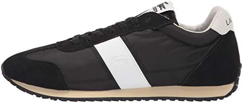 Lacoste Men's Court Pace Sneaker, BLK/Off WHT, 13 | Image 7