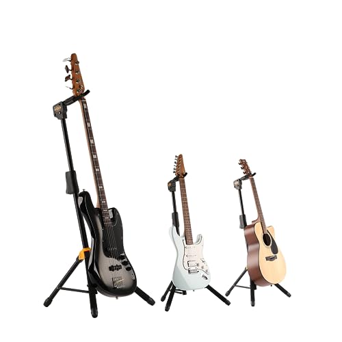 H-its Kabel VERTICAL 1 GUITAR STAND - Folding Vertical Metal Stand For