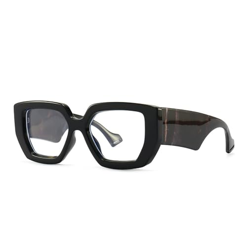 Gafas de mujer LVTFCO con marco colorido y diseño cuadrado de tamaño único