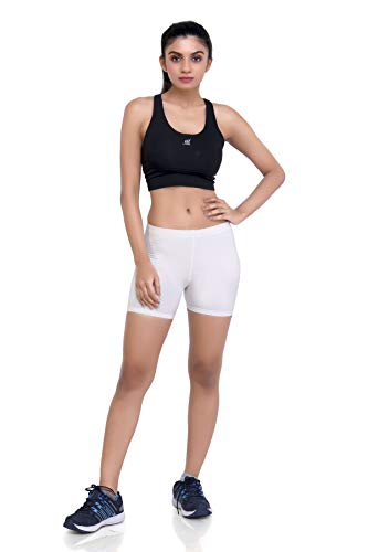 Image of Women's Solid Inner & Outer Wear Active Hot Shorts
