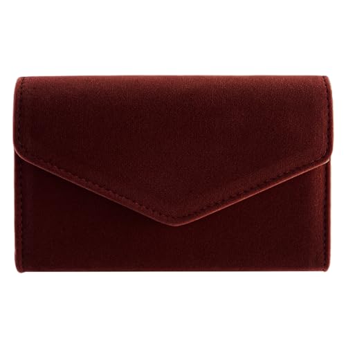 Image of Clutch Purses for Women Evening Bag Faux Suede Formal Party Wedding Cocktail Prom