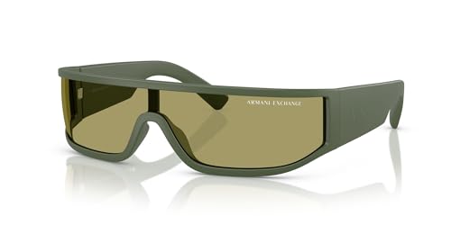 Image of Armani Exchange mens Ax4153su Universal Fit Rectangular Sunglasses