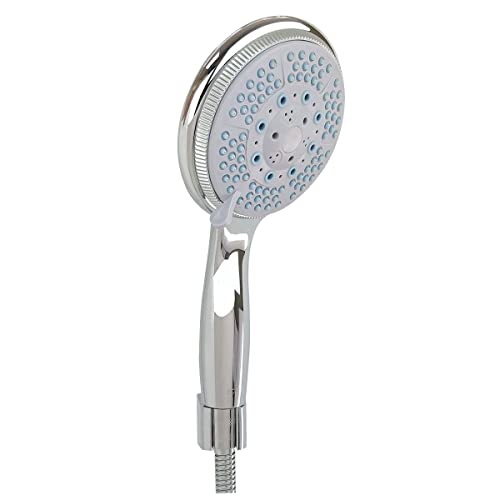 Image of ECOSPA Large 5 Mode Universal Shower Handset in Chrome